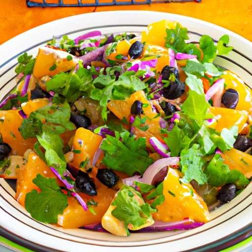 Jicama-Orange Salad with Chipotle Vinaigrette