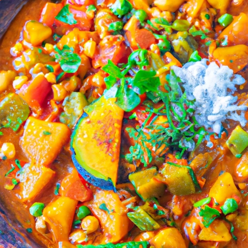 Keniańskie curry warzywne