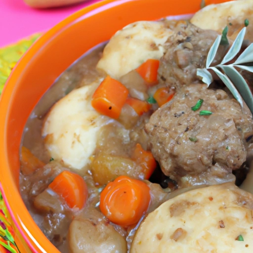 Lamb and Dumpling Stew