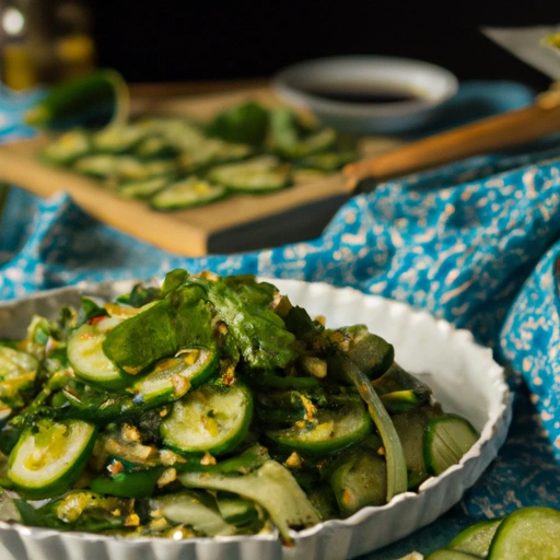 Laotian Cucumber Salad
