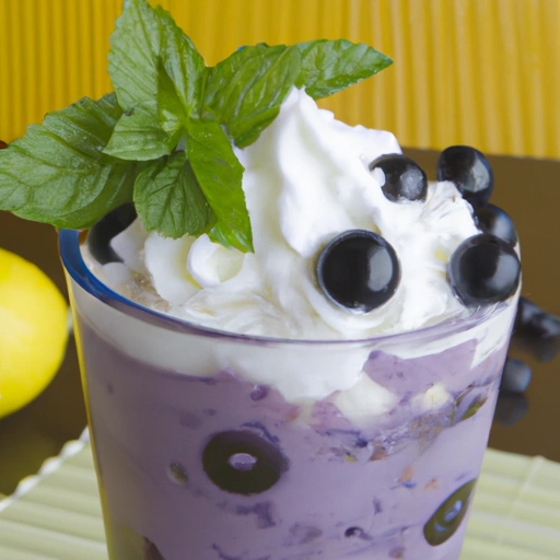 Lemon Blueberry Shake