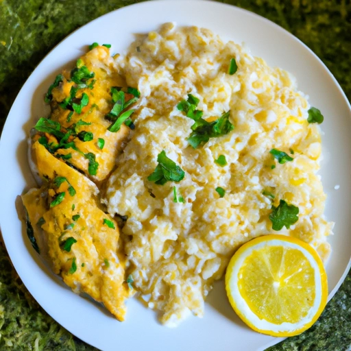 Lemon Chicken and Rice