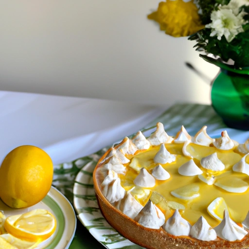 Lemon Chiffon Pie I