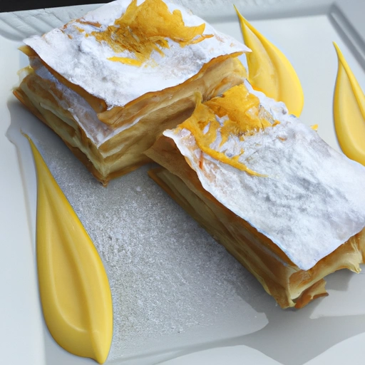 Lemon Curd Napoleon