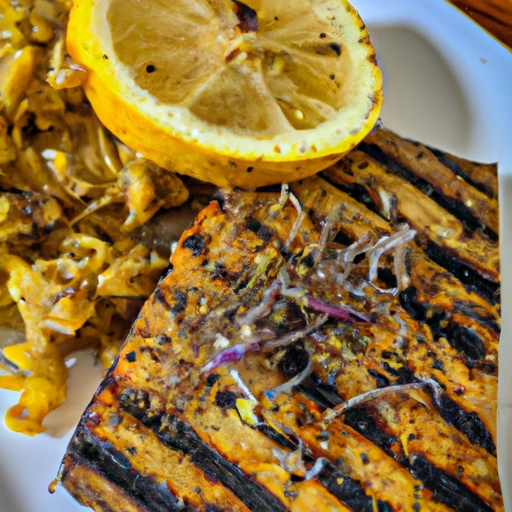 Lemon Grilled Tempeh