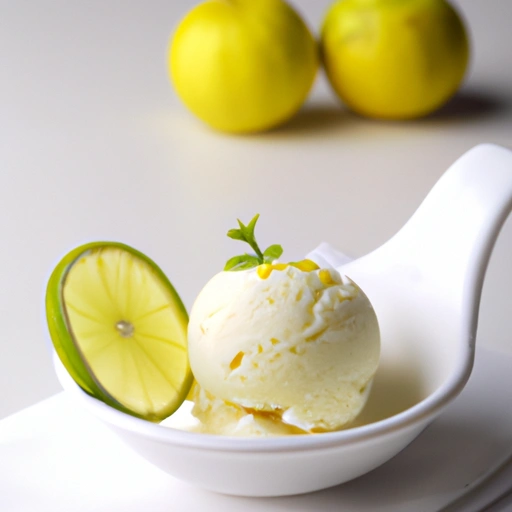 Lemon Ice-cream