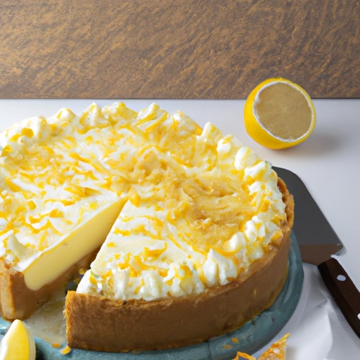 Lemon Pucker Cheesecake