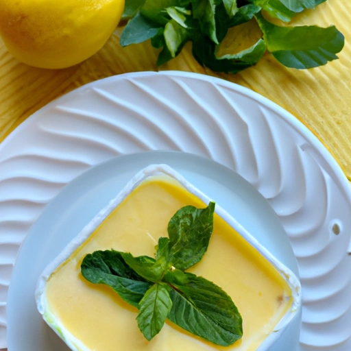 Lemon Pudding for Passover