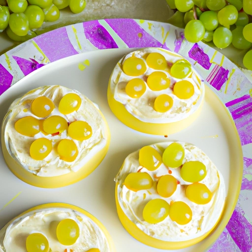 Lemony light vineyard cheesecakes