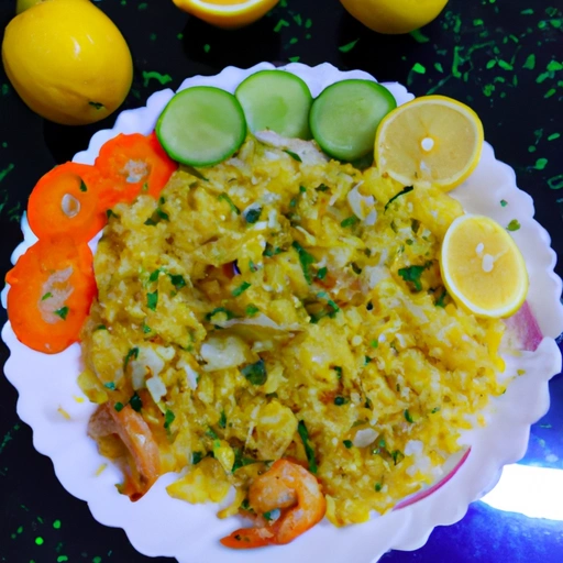 Lemony Shrimp Rice Salad