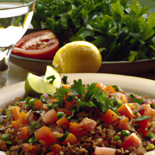 Lentil-Brown Rice Salad