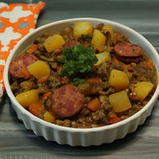 Lentil Sausage Stew