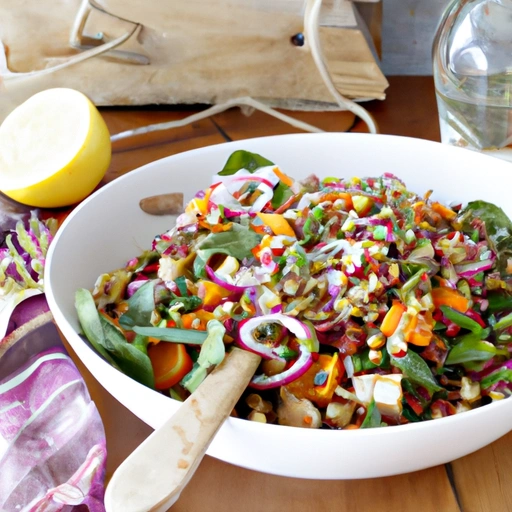 Lentil Vegetable Salad