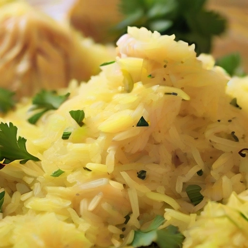 Lime Saffron Rice