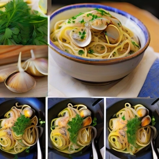 Linguine with Clams, Parsley and Lemon