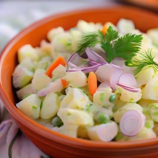 Lithuanian Potato Salad