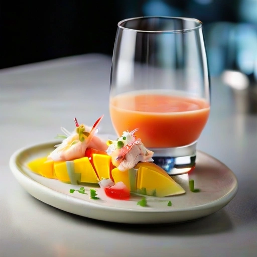 Lobster, Endive and Mango Cocktail