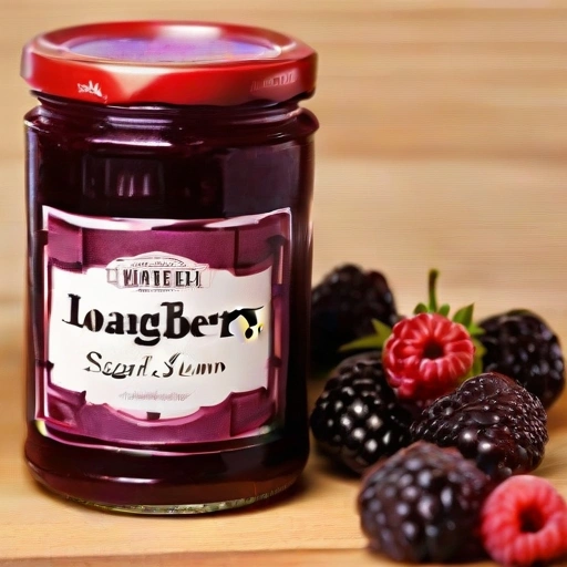 Loganberry jam