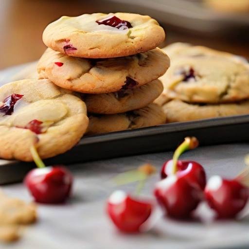 Low-fat Cherry Cookies
