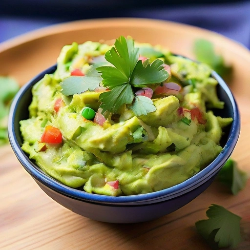 Low-fat Low-carb Guacamole for Kids