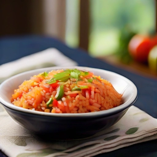 Low-fat Spanish Rice