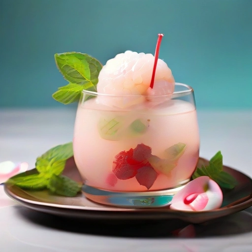 Lychee Ginger Ice