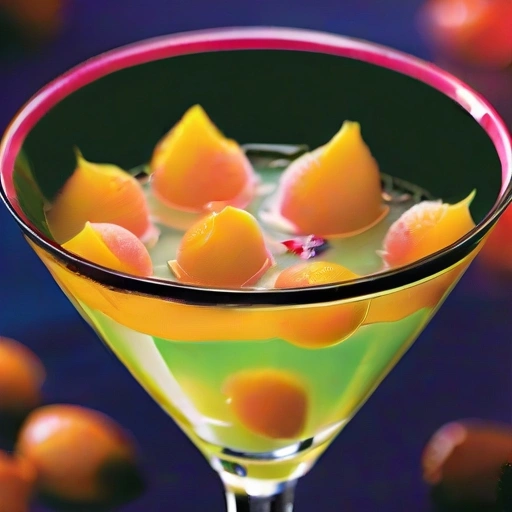 Lychee-Mango Martini