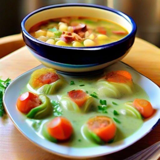 Macaroni and Vegetable Soup
