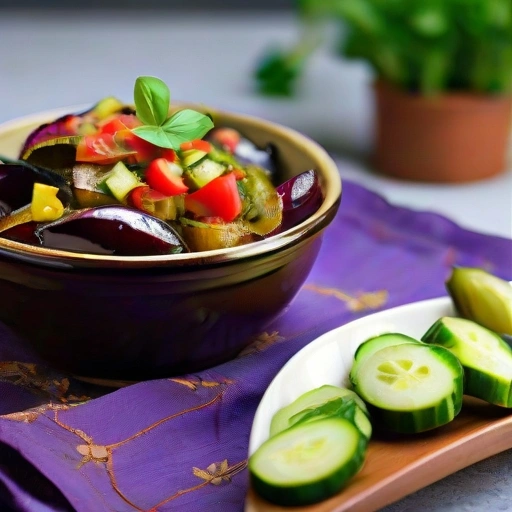 Macedonian Eggplant Salad