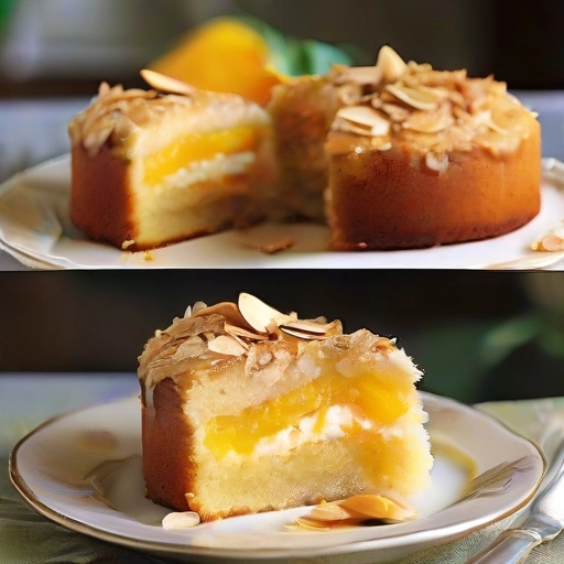 Mango-Almond Crumb Cake