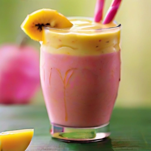 Mango-Banana Yogurt Smoothie