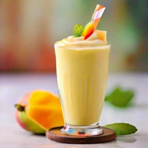 Mango Cream Smoothie
