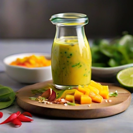 Mango dressing used for green salads