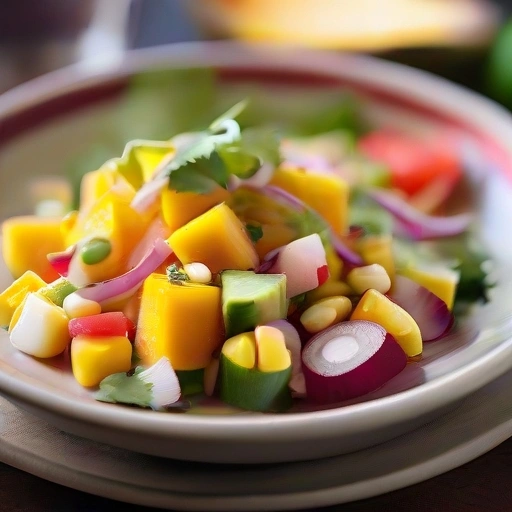 Mango, Jicama and Corn Salad