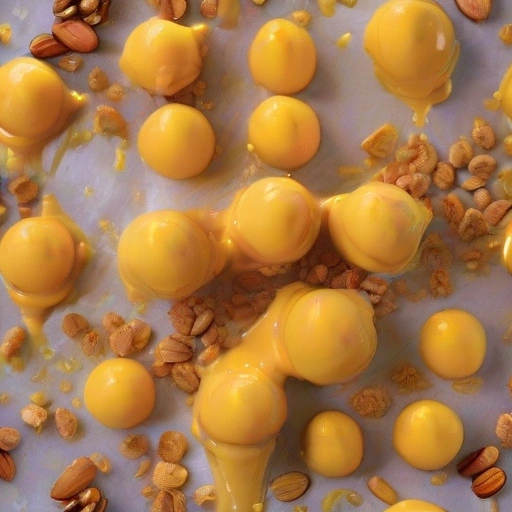 Mango-Nut Ice Cream Topping