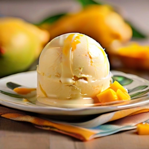Mango Slice Ice Cream