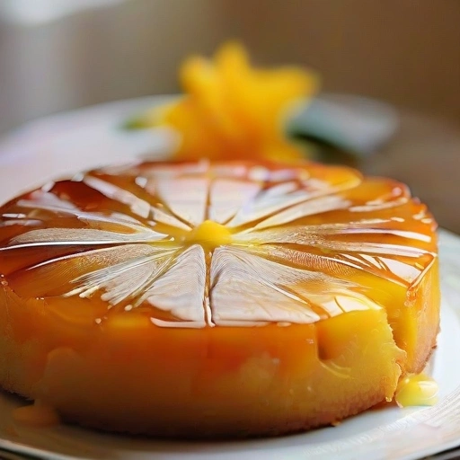 Mango Upside-down Cake I