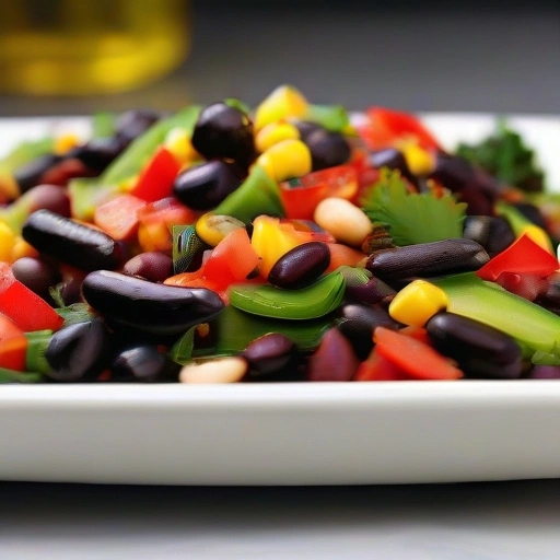 Marinated Black Soybean Salad