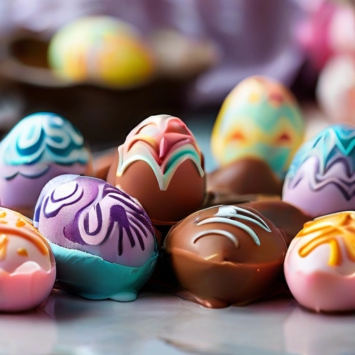 Marshmallow Easter Eggs