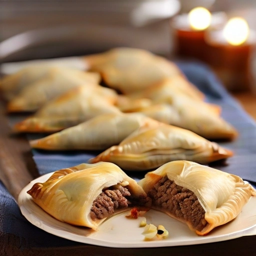 Meat Sanbusa Turnovers