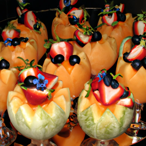 Melon-Berry Cups