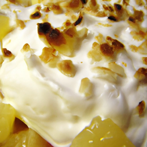 Meringue-topped Pineapple Rice Pudding