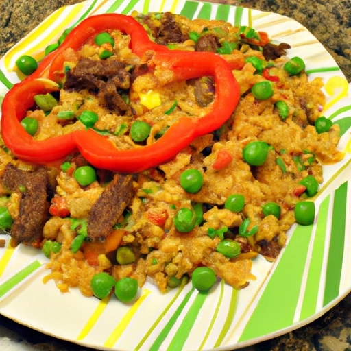 Mexican Beef Fried Rice