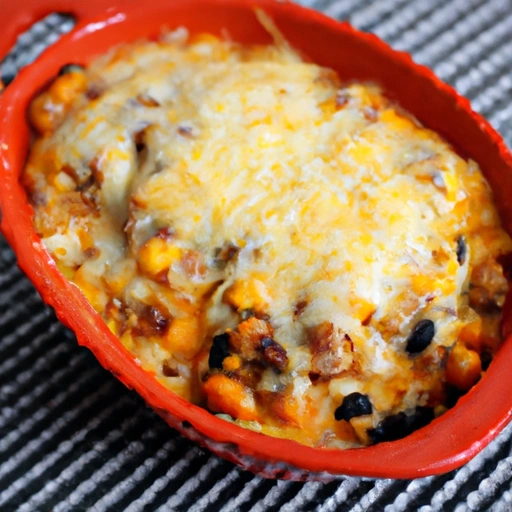 Mexican Chicken and Bean Casserole