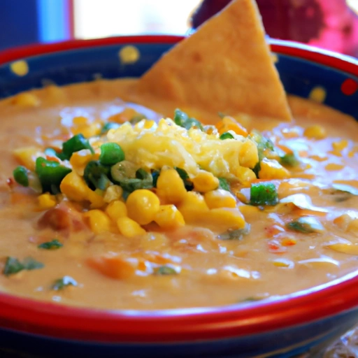 Meksykańska zupa z kurczakiem i kukurydzą