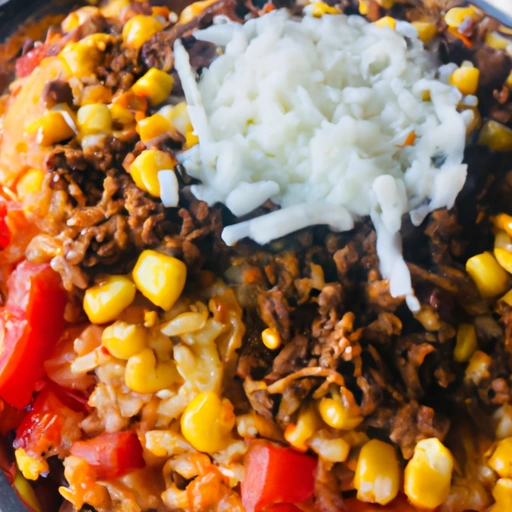 Mexicano Beef and Rice