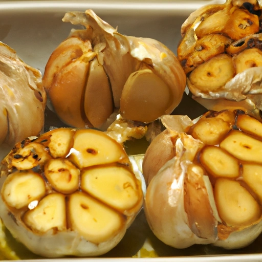 Microwave Roasted Garlic