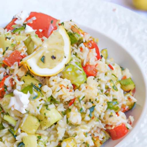 Middle East Rice Salad