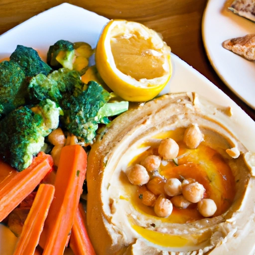 Middle-Eastern Hummus Platter