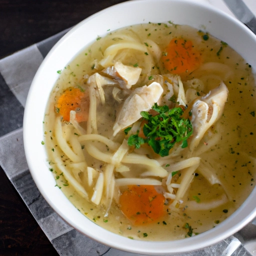 Midwestern Chicken Noodle Soup